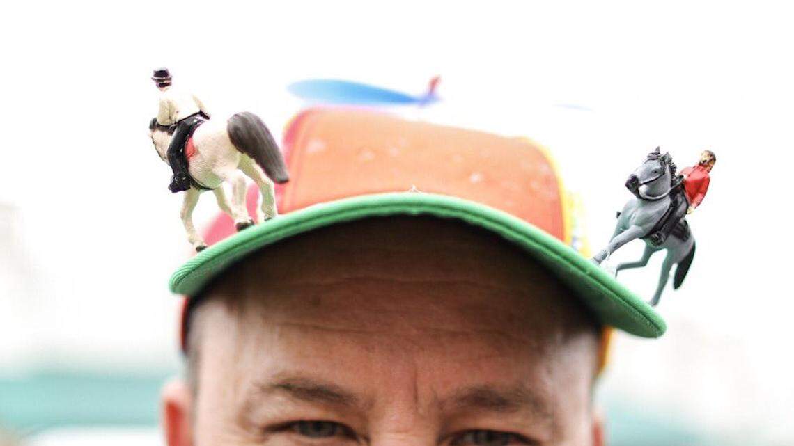 ‘This is a frat party with a fence.’ Kentucky Derby fans celebrate ahead of big race.