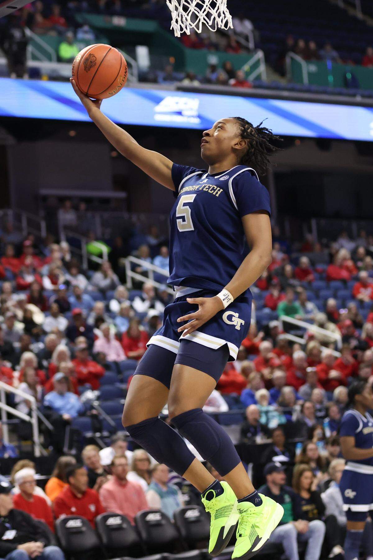 Tonie Morgan was an All-ACC second-team selection each of the past two seasons at Georgia Tech.