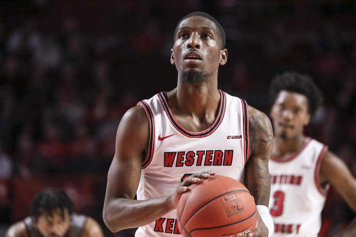 Through two games of his junior season at Western Kentucky, ex-Paul Laurence Dunbar star Taveion Hollingsworth is averaging 16 points, five rebounds and three assists. The 2017 Kentucky Mr. Basketball winner has also gone over 1,000 points for his college career (1,028 points).