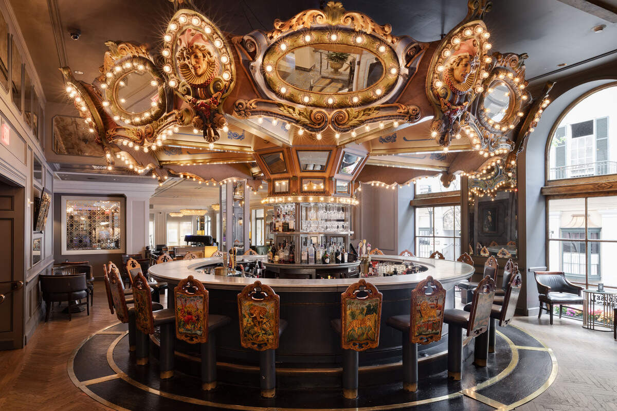 Carousel Bar at the Hotel Monteleone.