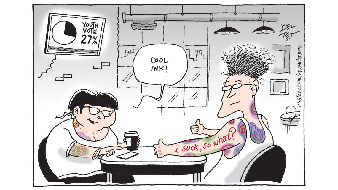 Joel Pett: The youth vote