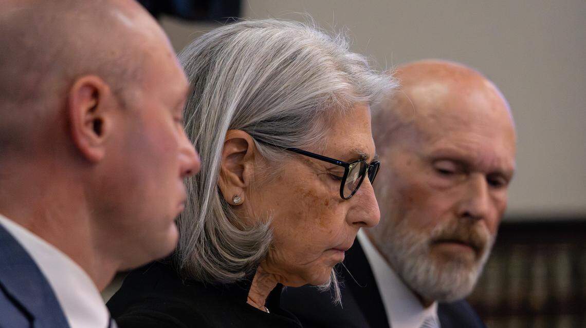 Fayette Circuit Judge Julie Goodman, during her impeachment hearing held in room 131 at the Capitol Annex Building in Frankfort, Ky, on March 16, 2026.