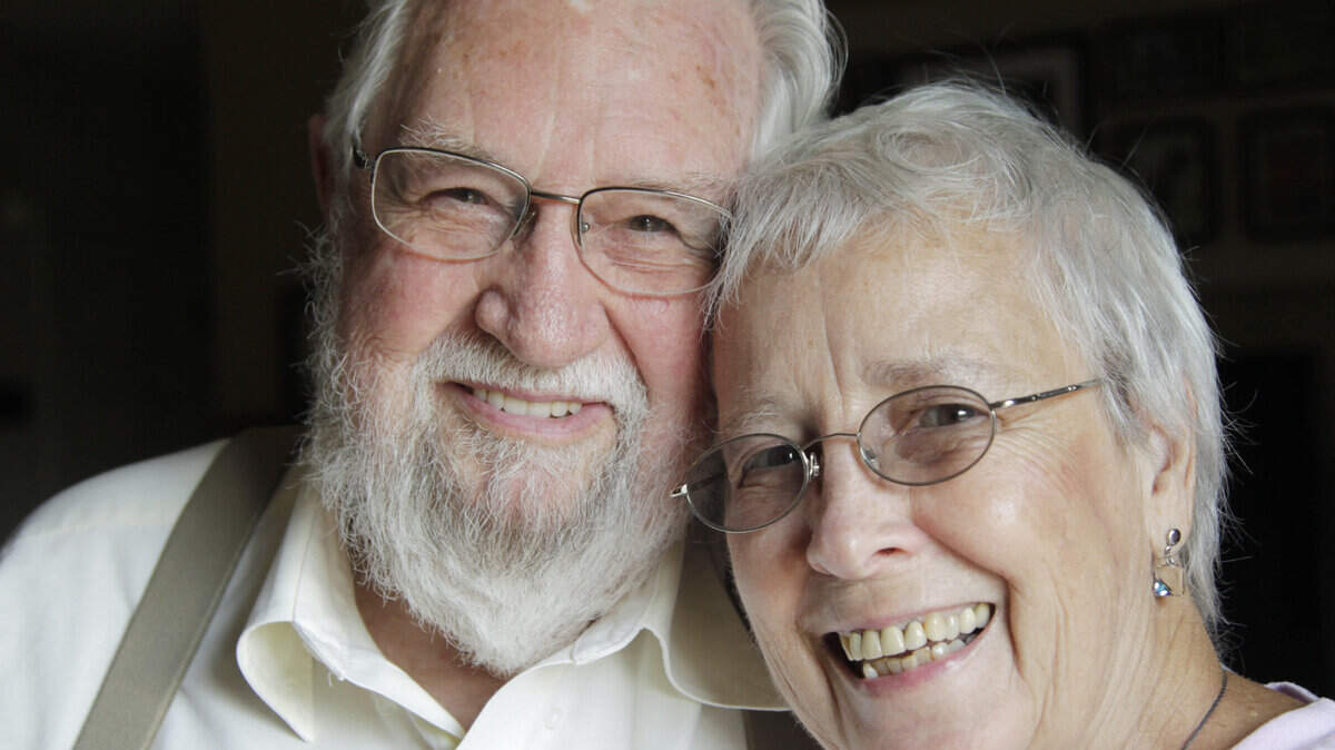 Lexingtonians Charlie and Carolyn Eyer, 81 and 79, respectively, undergo regular tests of cognitive function as volunteers in the  University of Kentucky Sanders-Brown Center on Aging's research into Alzheimer's disease.     