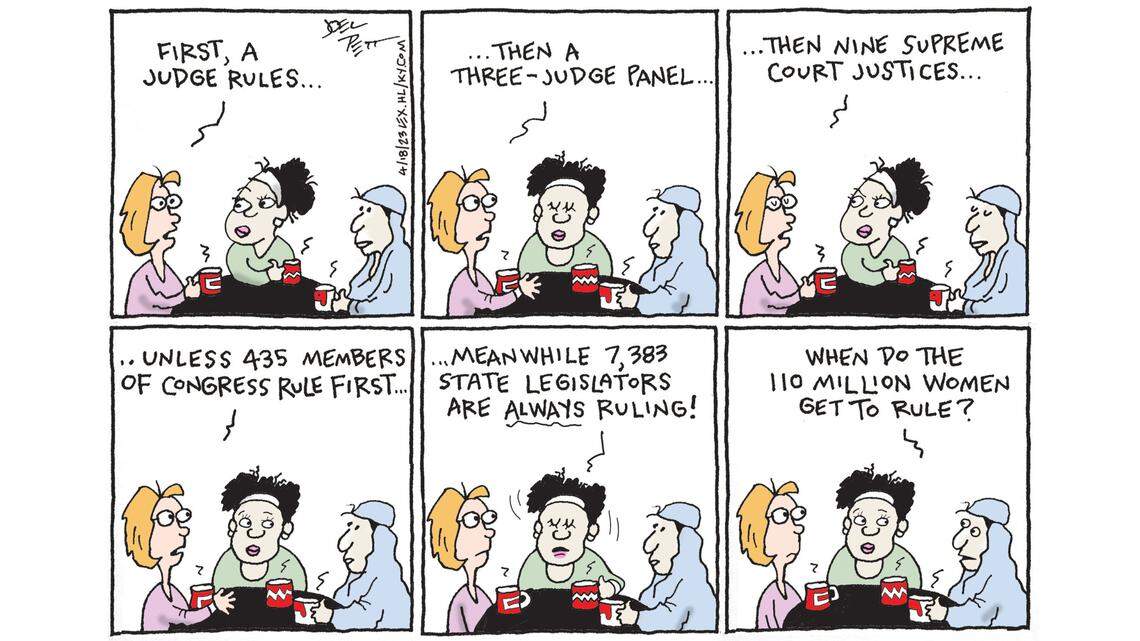 Joel Pett: The rule of women?