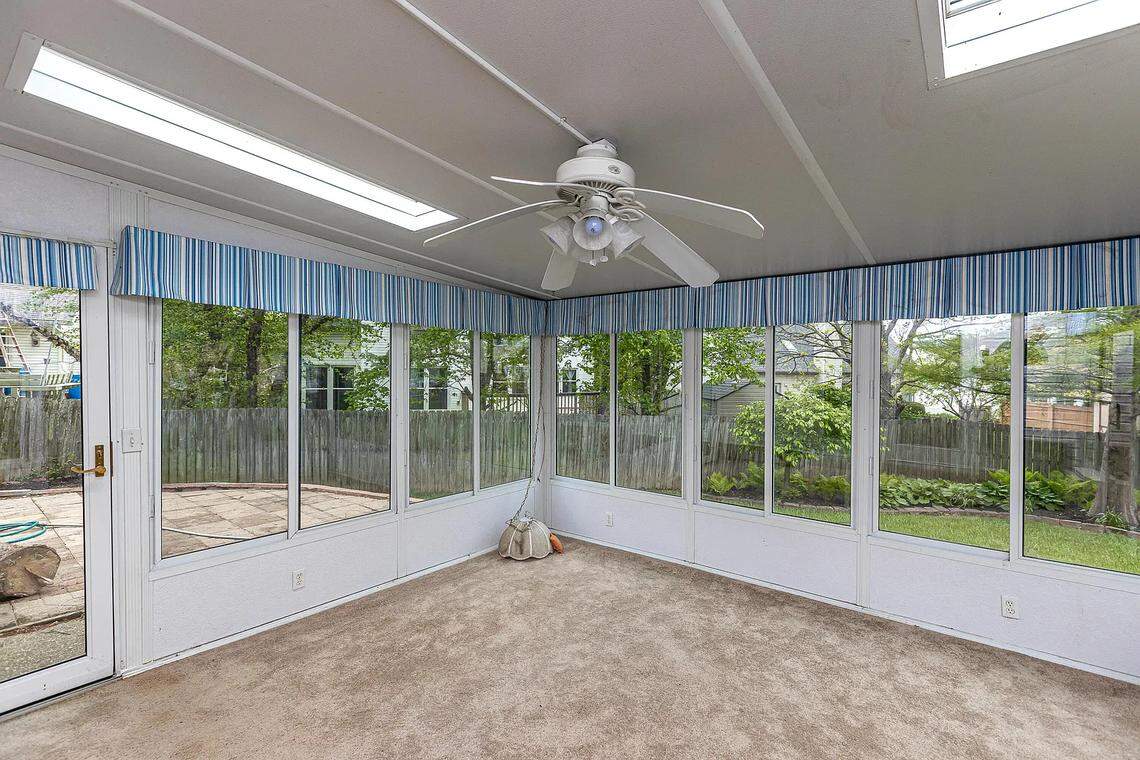 A view of the sunroom at 1137 Four Wynds Trail in Lexington, KY. Photos published with the permission of the seller's agent. 