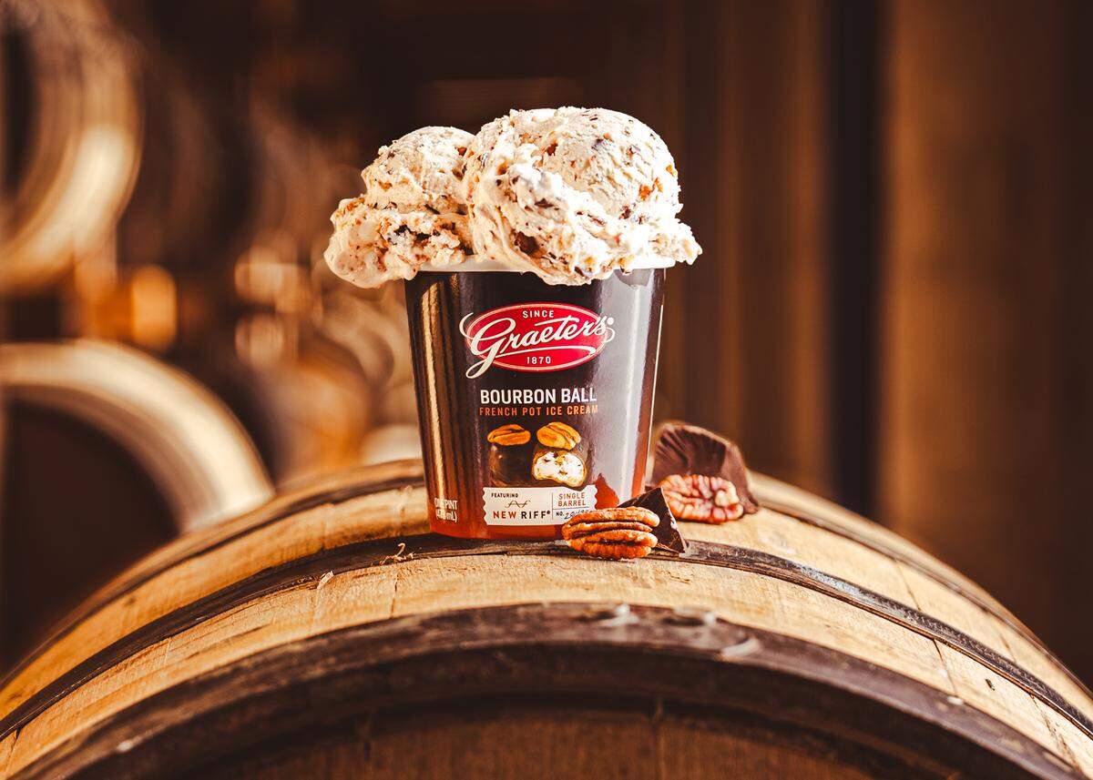 New Riff Distilling in Newport collaborated with Cincinnati-based Graeter’s Ice Cream on the new flavor, Bourbon Ball Ice Cream, based on the classic Kentucky candy. It’s available now online and in Graeter’s stores and at the distillery and is coming to select grocers including Meijer soon.