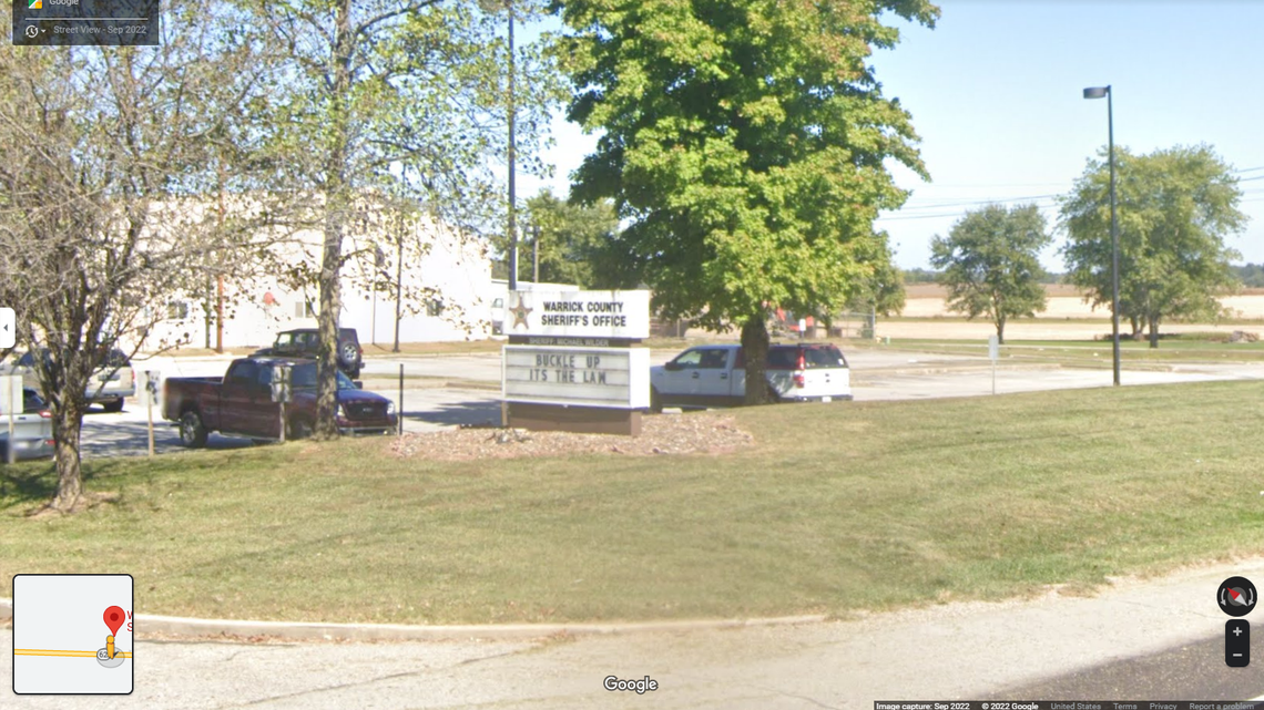 A deputy for a Warrick County Sheriff’s Office was accused of raping and choking a woman in the backseat of her car, Evansville police said.