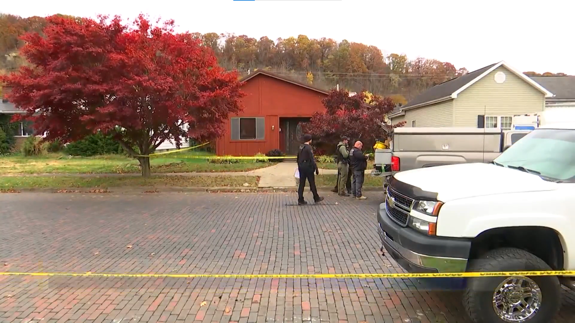 A grandson was arrested after police discovered his 73-year-old grandfather’s body wrapped in a rug and hidden under a back deck in Ironton.