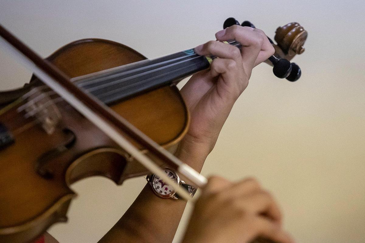 “It’s not about if you can afford to study with the best teacher, it’s not about how nice an instrument you can afford, or whether you can afford youth orchestra,” said Richard Young, a CKYO alum and professional musician. “It’s about playing together and learning together and creating something together.”