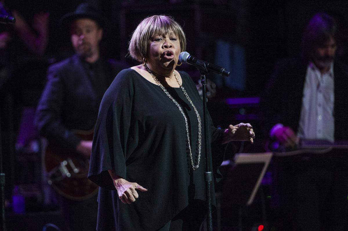 Mavis Staples performs at Love Rocks NYC! at the Beacon Theatre on Thursday, March 9, 2017 in New York. She’s in Lexington at the Lyric Theatre May 12, 2018.