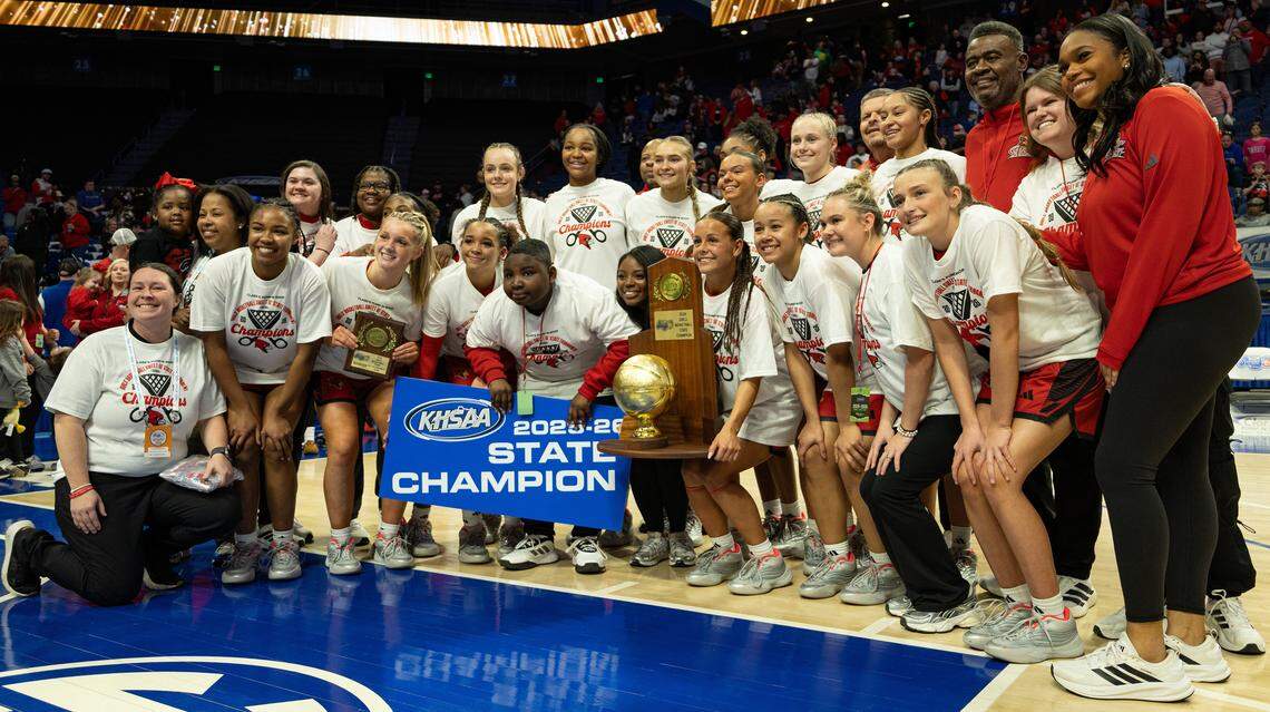 George Rogers Clark wins the 2026 Clark's Pump-N-Shop Girls' Basketball Sweet 16 state finals 48-43 at Rupp Arena on March 14, 2026, in Lexington, Ky.