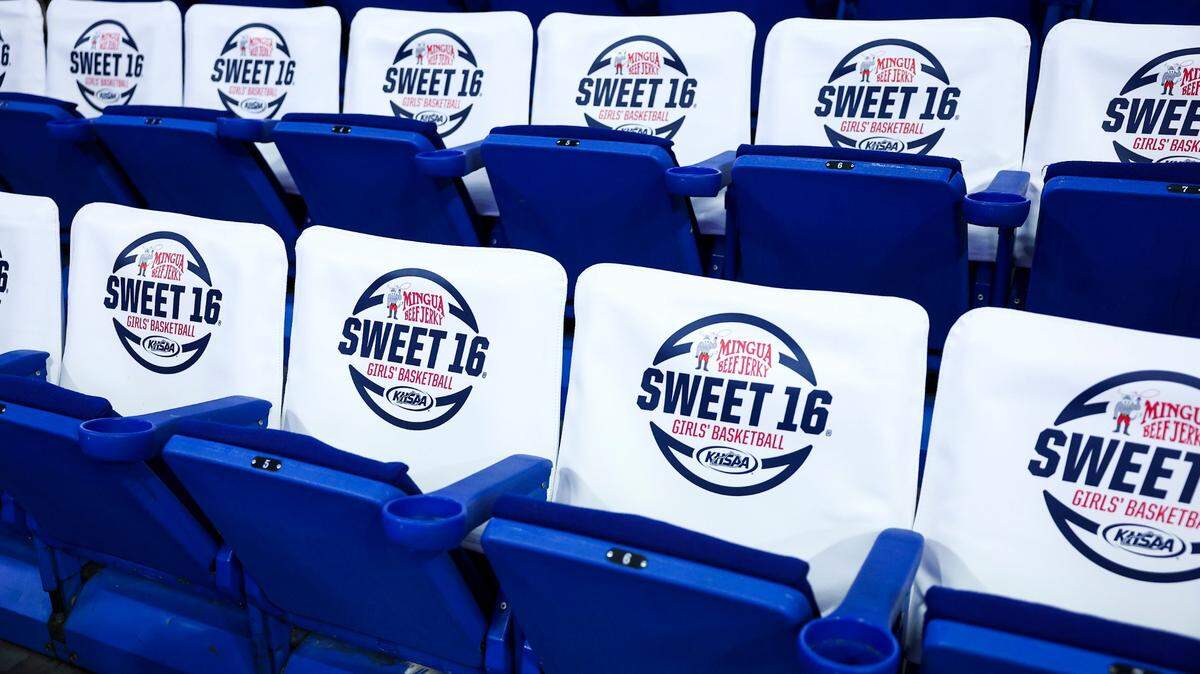 The 63rd Girls’ Sweet 16 State Basketball Tournament got underway in Rupp Arena on Wednesday morning.