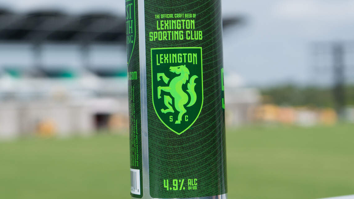 Lexington’s soccer team will now have its own beer to go along with its new stadium