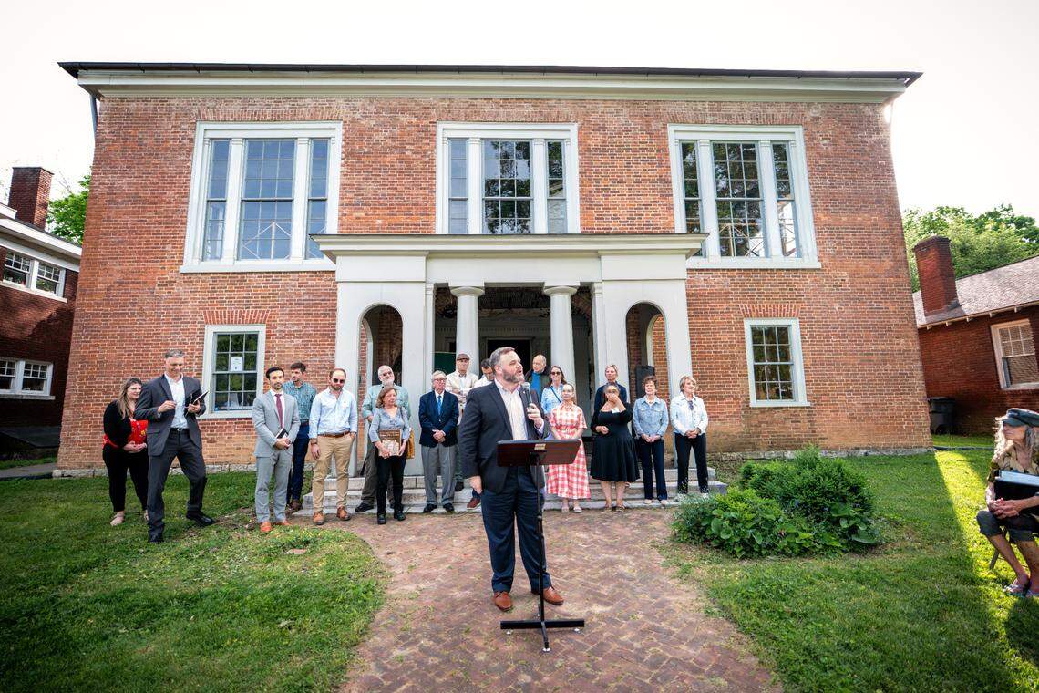 Dr. Jonathan Coleman, executive director of the Blue Grass Trust for Historic Preservation, announced on May 7 a new deal with a private preservation firm to rehabiliate the historic Pope Villa on Grosvenor Ave.
