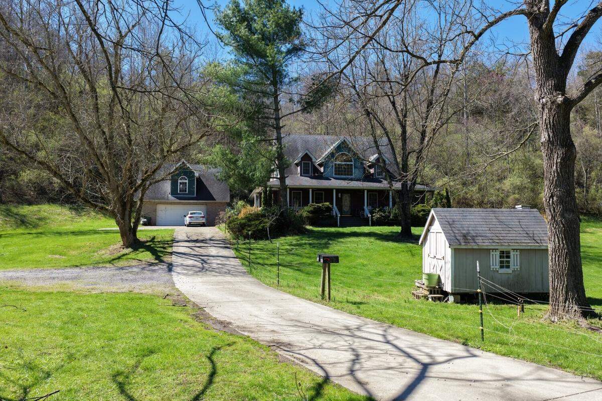 Witheniwe Farms outside Louisa in Lawrence County, Ky., is a 552-acre property that includes four residences, including this one.