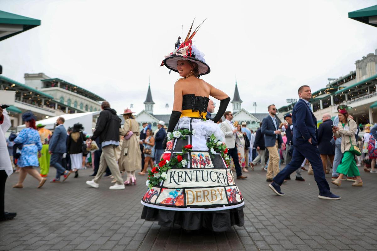 Spotted during Kentucky Derby 151 at Churchill Downs May 3, 2025.&nbsp;&nbsp;