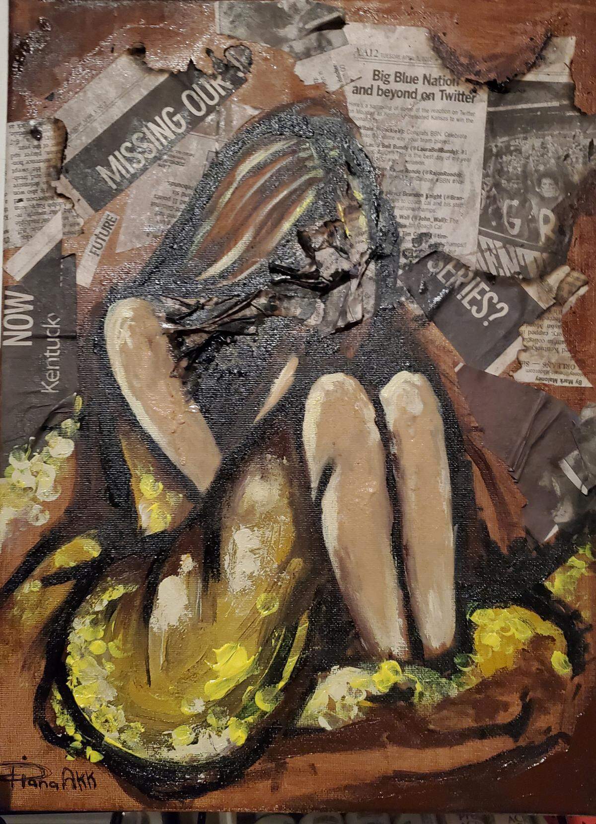 “Melted Feelings” by Diana Suhail