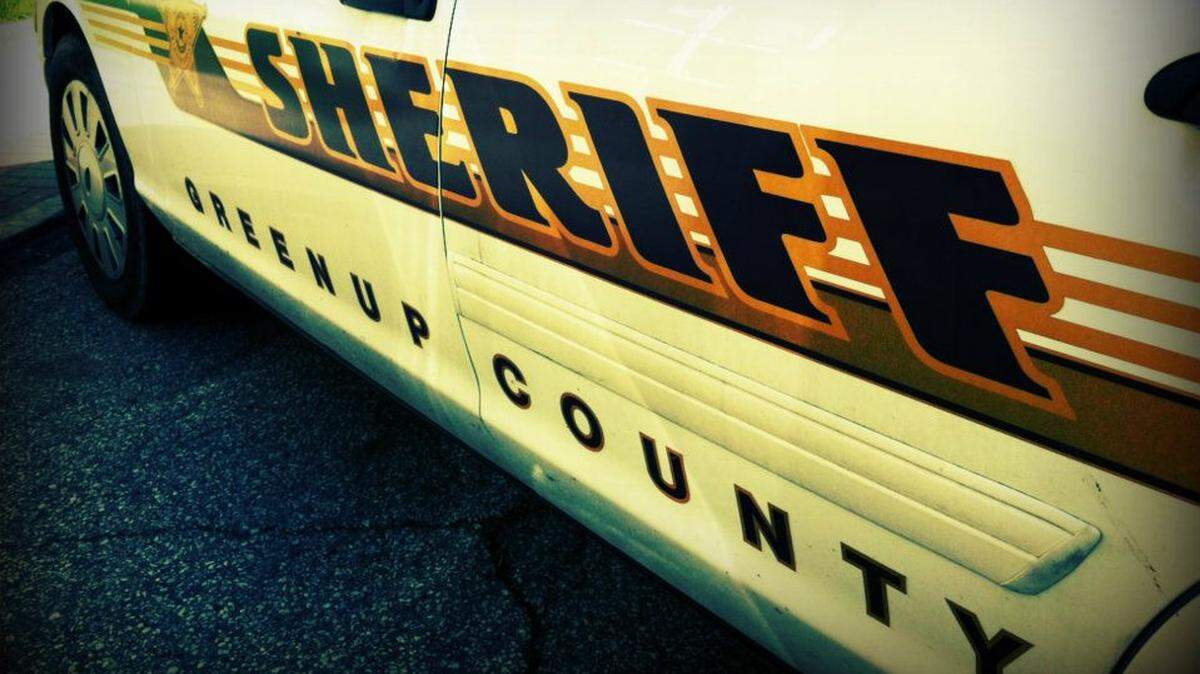 A Greenup County sheriff’s vehicle.