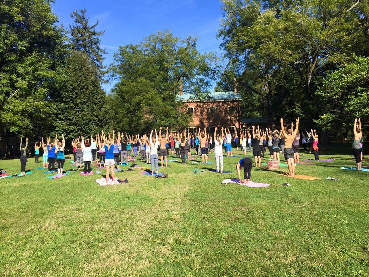 Yoga at Ashland, The Henry Clay Estate returns this weekend and runs through Oct. 13.