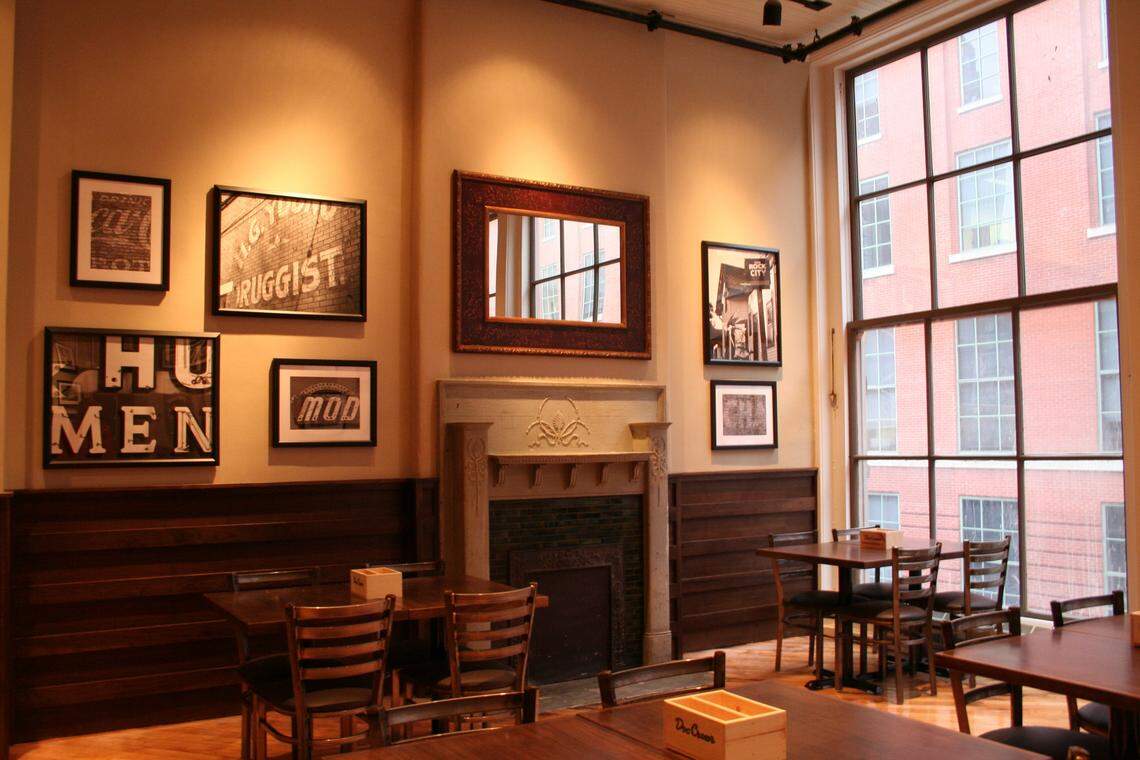 Doc Crow’s Southern Smokehouse & Raw Bar is just across from the KFC Yum Center in Louisville. It’s a popular destination for bourbon tourists.