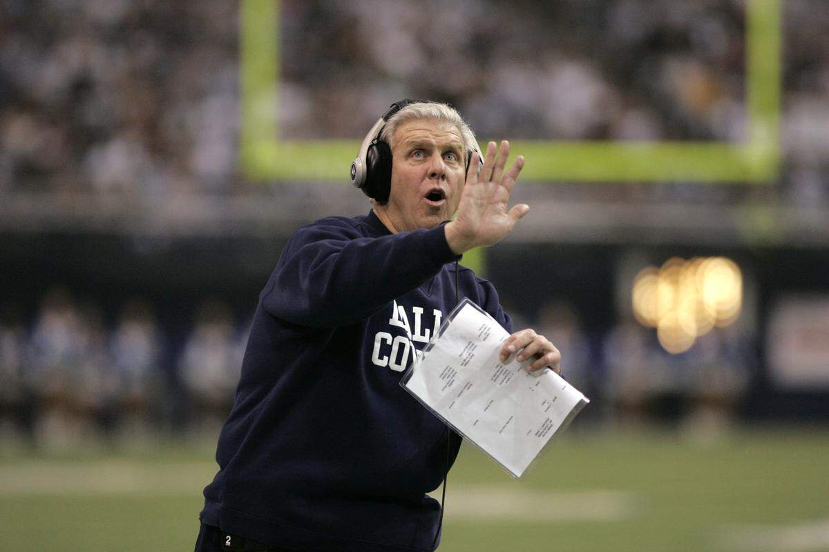 Bill Parcells won 172 NFL games over 19 seasons with the Giants, Patriots, Jets and Cowboys.