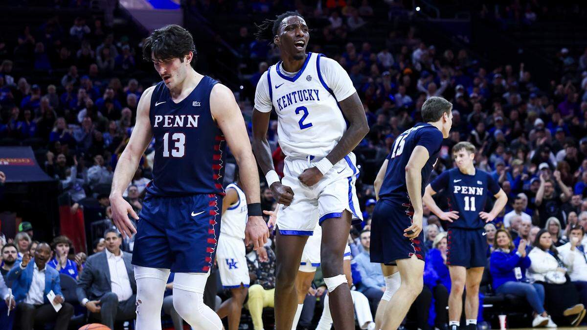 Three takeaways from Kentucky basketball’s win over the Penn Quakers