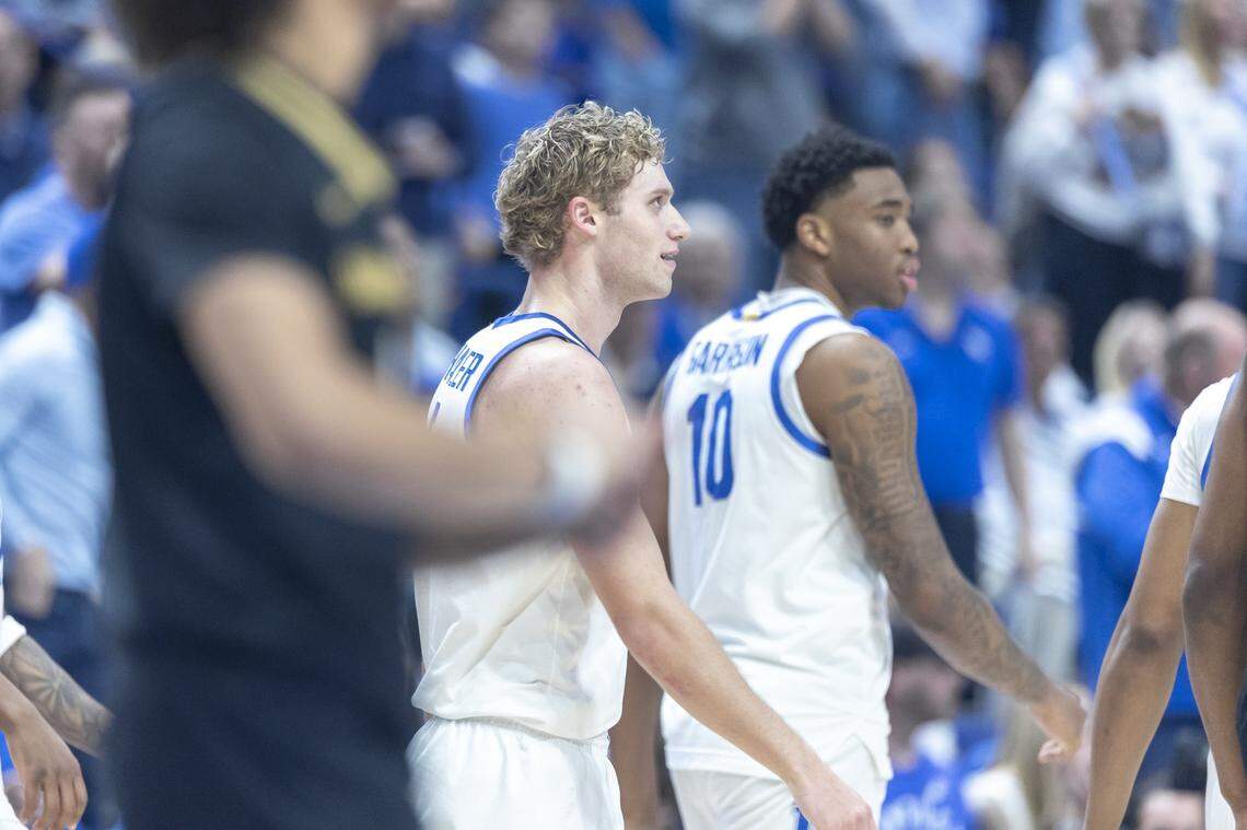 Kentucky basketball guard Collin Chandler is averaging 10.5 points and 2.2 assists per game for the Wildcats as a sophomore this season.