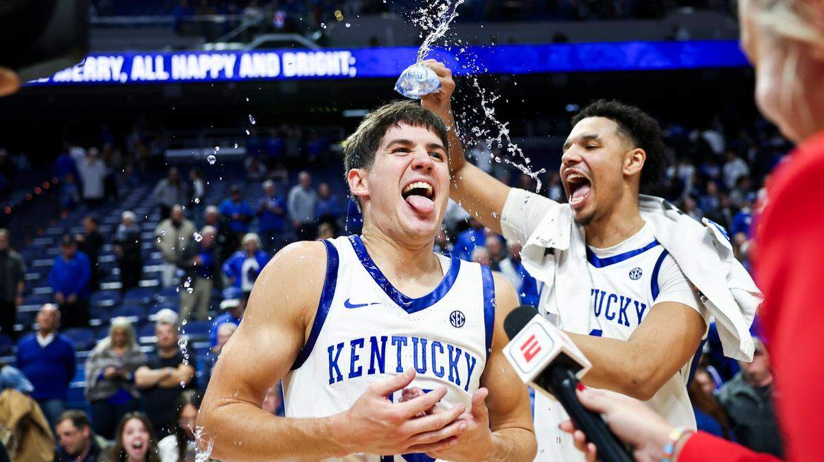 Kentucky made a major statement against No. 8 Miami. ‘A moment that we’ll never forget.’