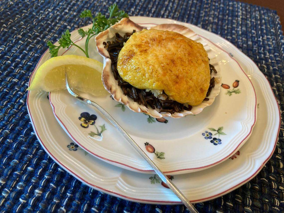 Crabe Demos was a signature appetizer dish on the menu at Stanley Demos’ Coach House restaurant in Lexington.