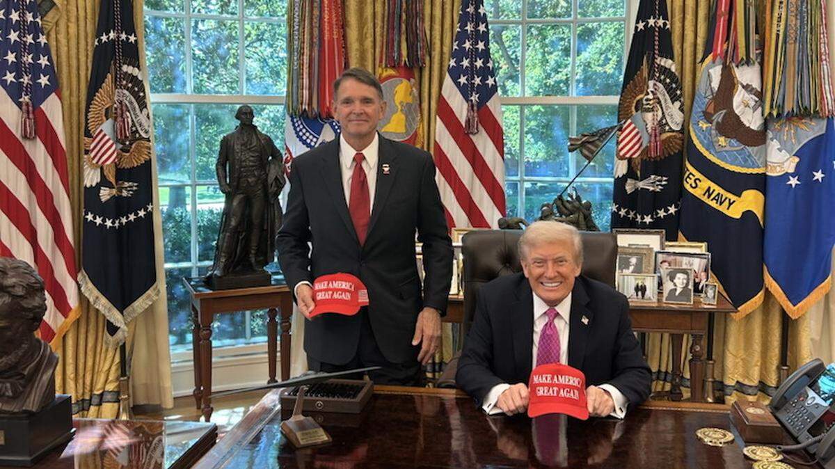 President Trump said in a post on Truth Social Friday that he hopes Ed Gallrein, a farmer and former Navy SEAL who ran unsuccessfully for state Senate last year, will enter the race against Rep. Thomas Massie in Kentucky’s 4th Congressional District.