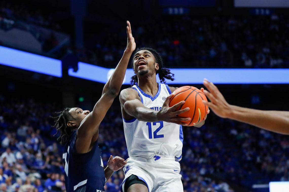 After Wednesday’s win against North Florida, Antonio Reeves is 20-for-43 from three-point range (46.5%).