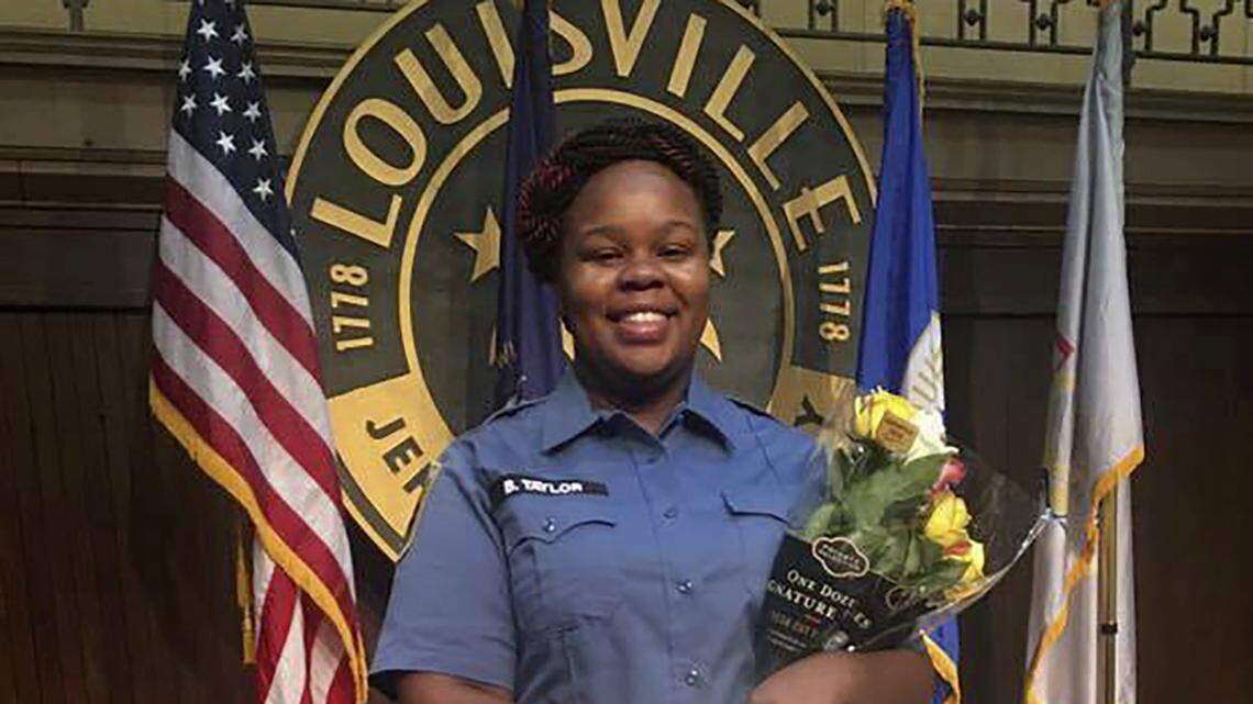 This undated photo provided by Taylor family attorney Sam Aguiar shows Breonna Taylor in Louisville, Ky.