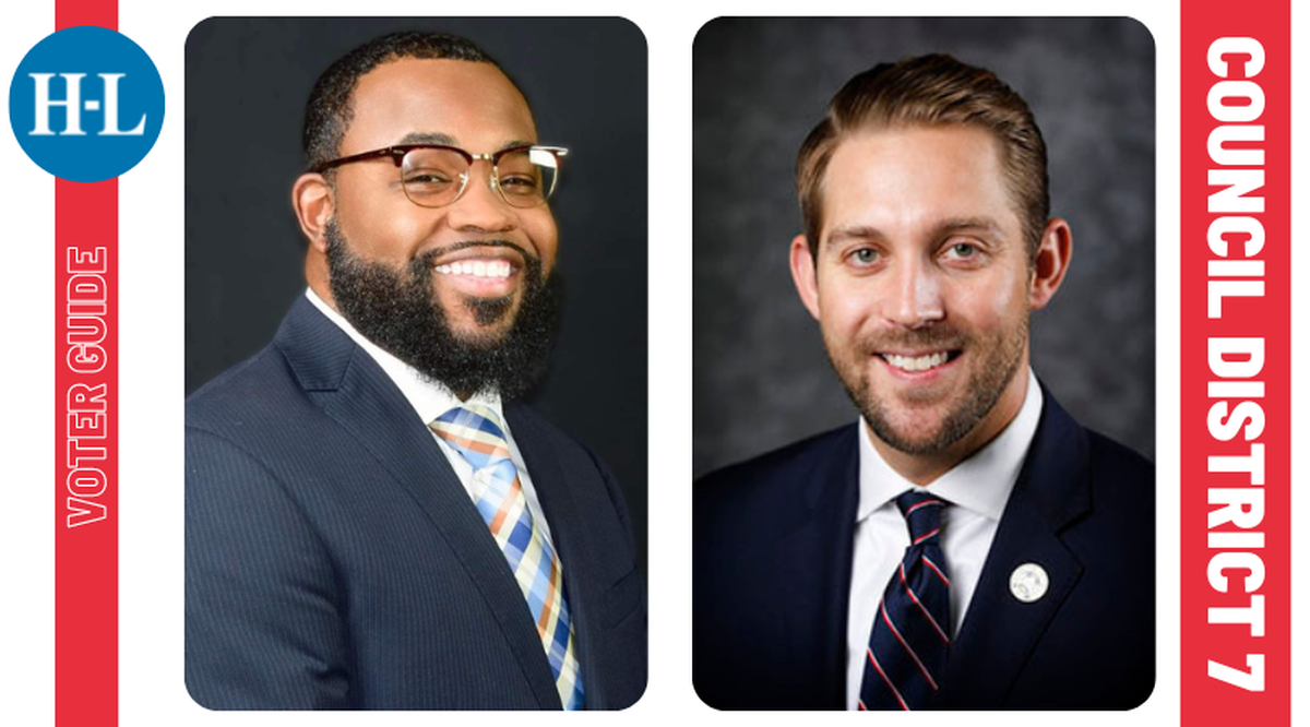 Joseph Hale, left, and incumbent Preston Worley are running for the Urban County Council District 7 seat. The election takes place Nov. 8, 2022.