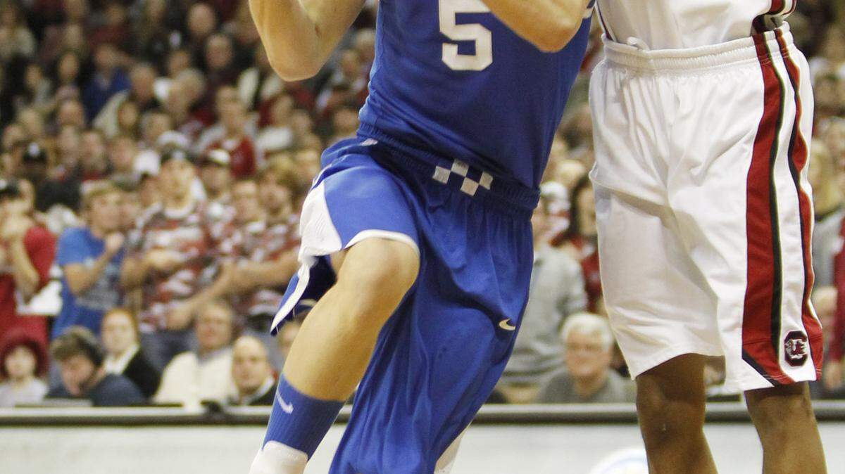Kentucky's Jarrod Polson got his first meaningful minutes at South Carolina Saturday.  