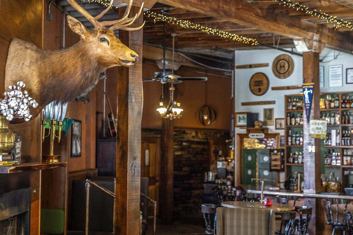 The Elkhorn Tavern is located at 1200 Manchester Street in Lexington's Distillery District. 