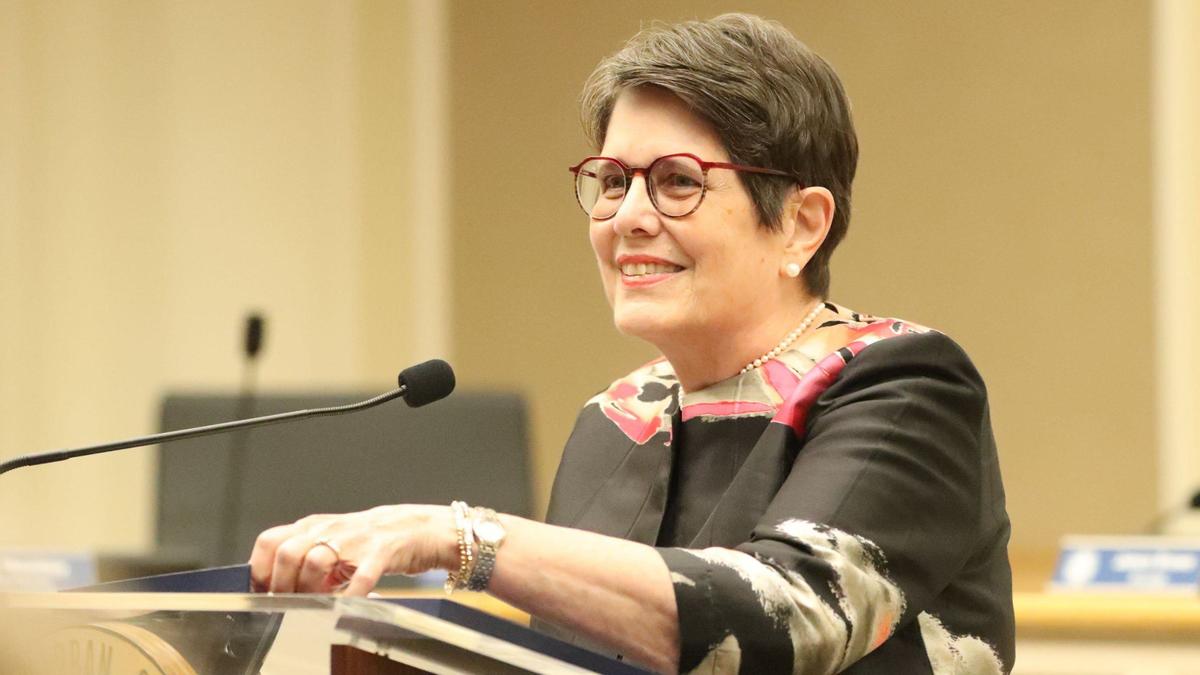 Lexington Mayor Linda Gorton unveiled her budget proposal for the fiscal year that begins July 1 during the council meeting on April 16, 2024 at The Lexington Government Center, Lexington, Ky.
