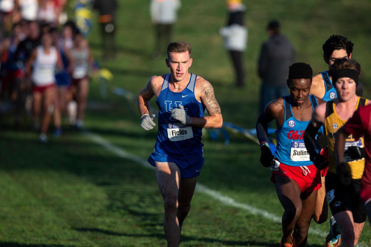 Brennan Fields, a senior out of Madison Central, placed fifth to lead Kentucky’s men to fourth place.