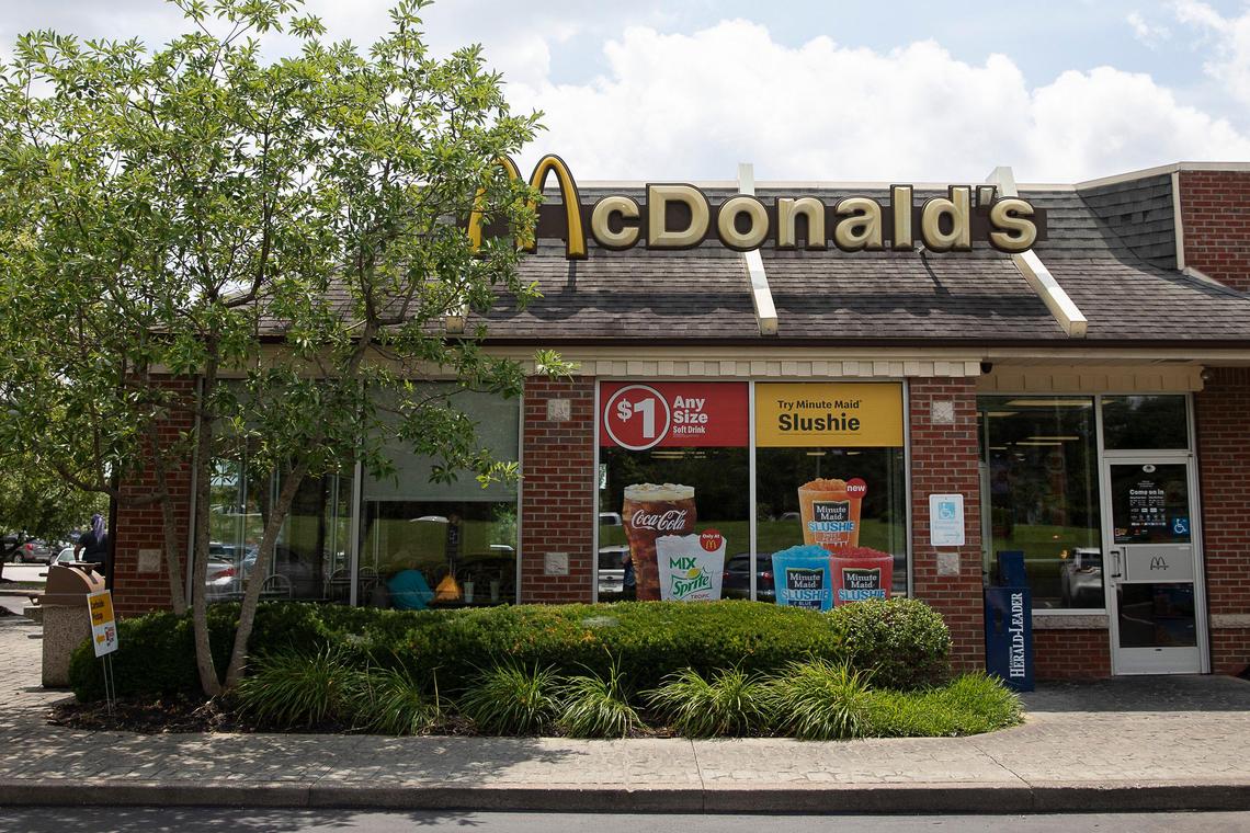McDonalds at 1620 Leestown Rd. was placed on health department probation.