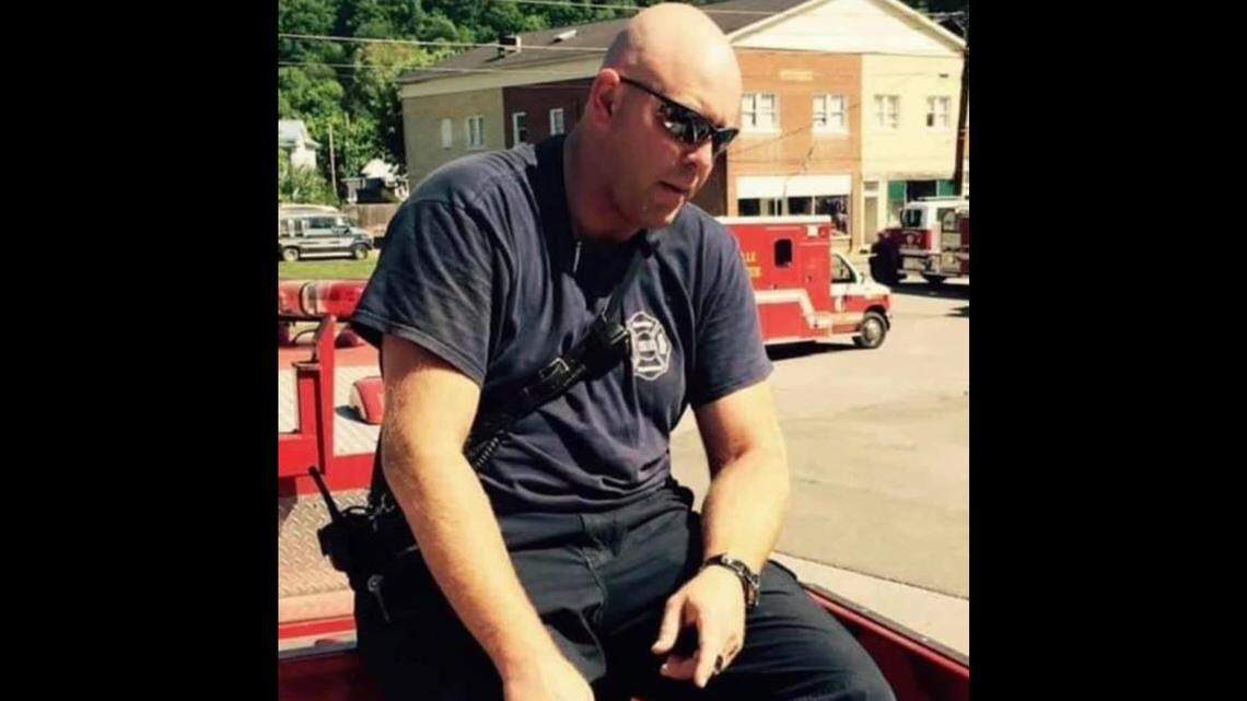 Brian Moore, 41, died Tuesday after a motorcycle crash. Moore was a celebrated firefighter and paramedic in Paintsville, Ky.