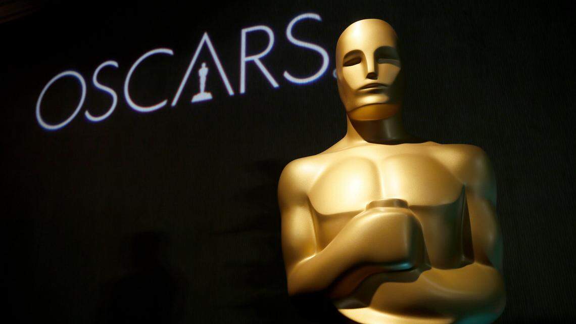 An Oscar statue appears at the 91st Academy Awards Nominees Luncheon in Beverly Hills, Calif. on Feb. 4.