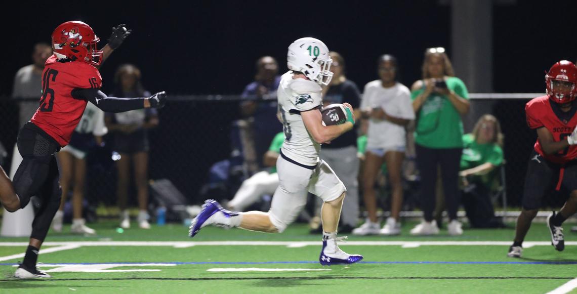 Great Crossing’s Clayton Shaddix was named Friday night’s MVP after scoring a pair of touchdowns on offense and contributing six tackles, two tackles for loss and a fumble recovery on defense.