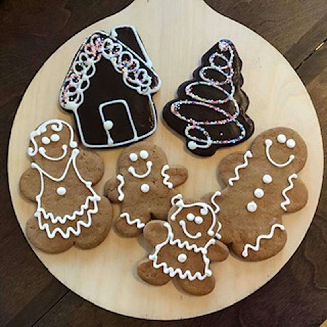 Martine’s Pastries also has special cookies for a special person on your list.