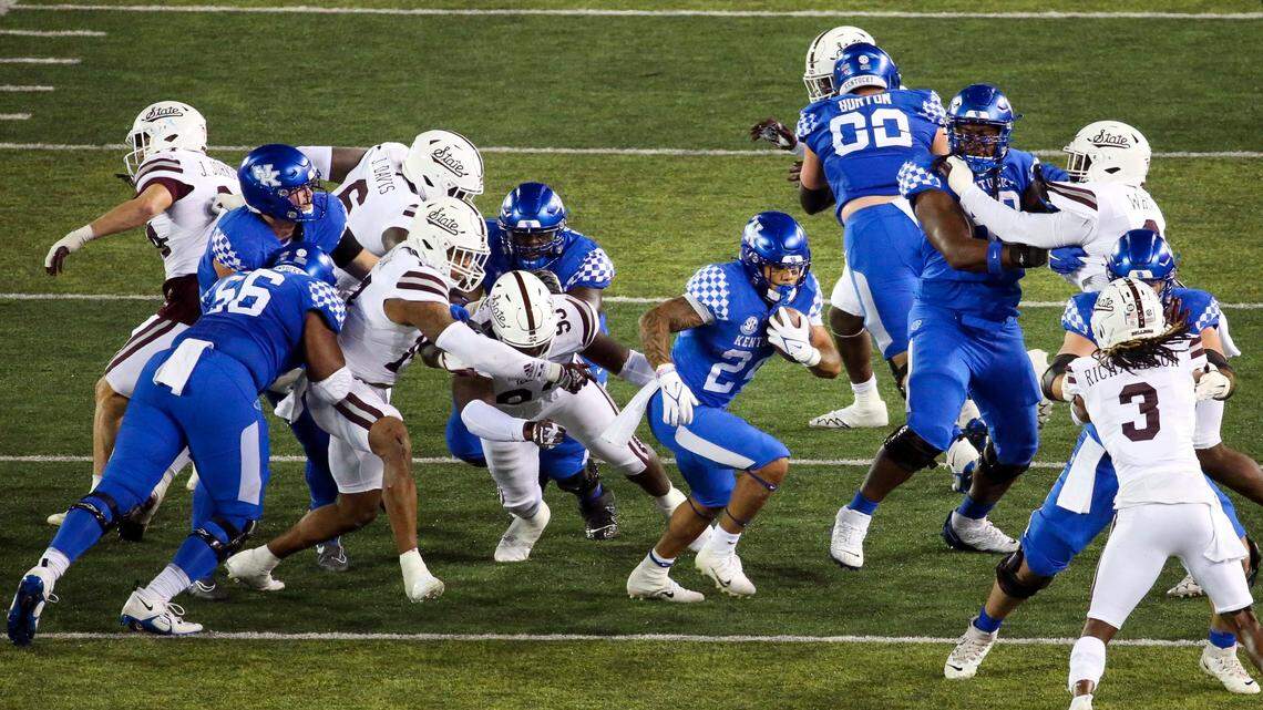Final statistics from No. 22 Kentucky football’s 27-17 win over No. 16 Mississippi State