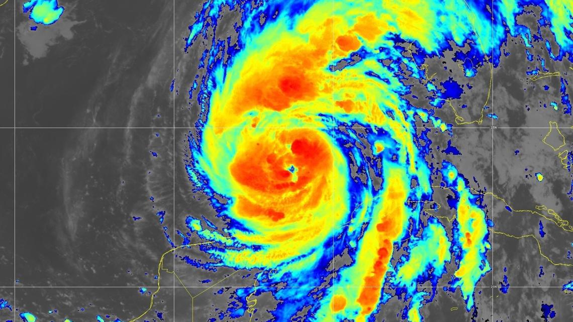 Hurricane Helene at 4:30 a.m. Sept. 26, 2024.