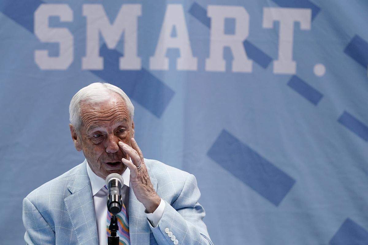 Roy Williams coached North Carolina to the NCAA championship in 2005, 2009 and 2017.