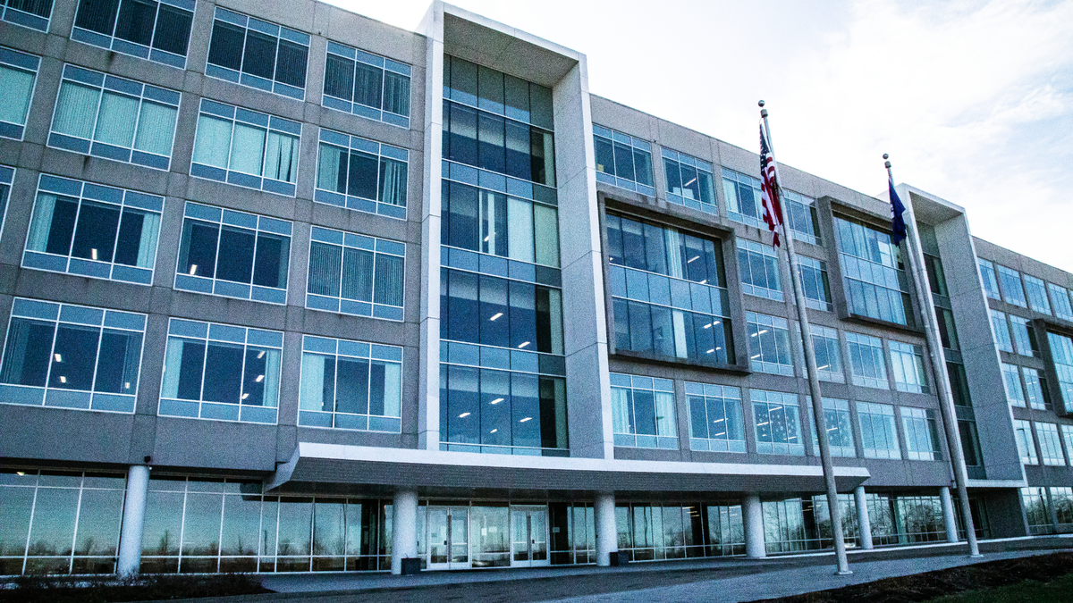 An exterior shot of the Kentucky Department of Education at 300 Sower Boulevard in Frankfort, Kentucky, on February 7, 2025.
