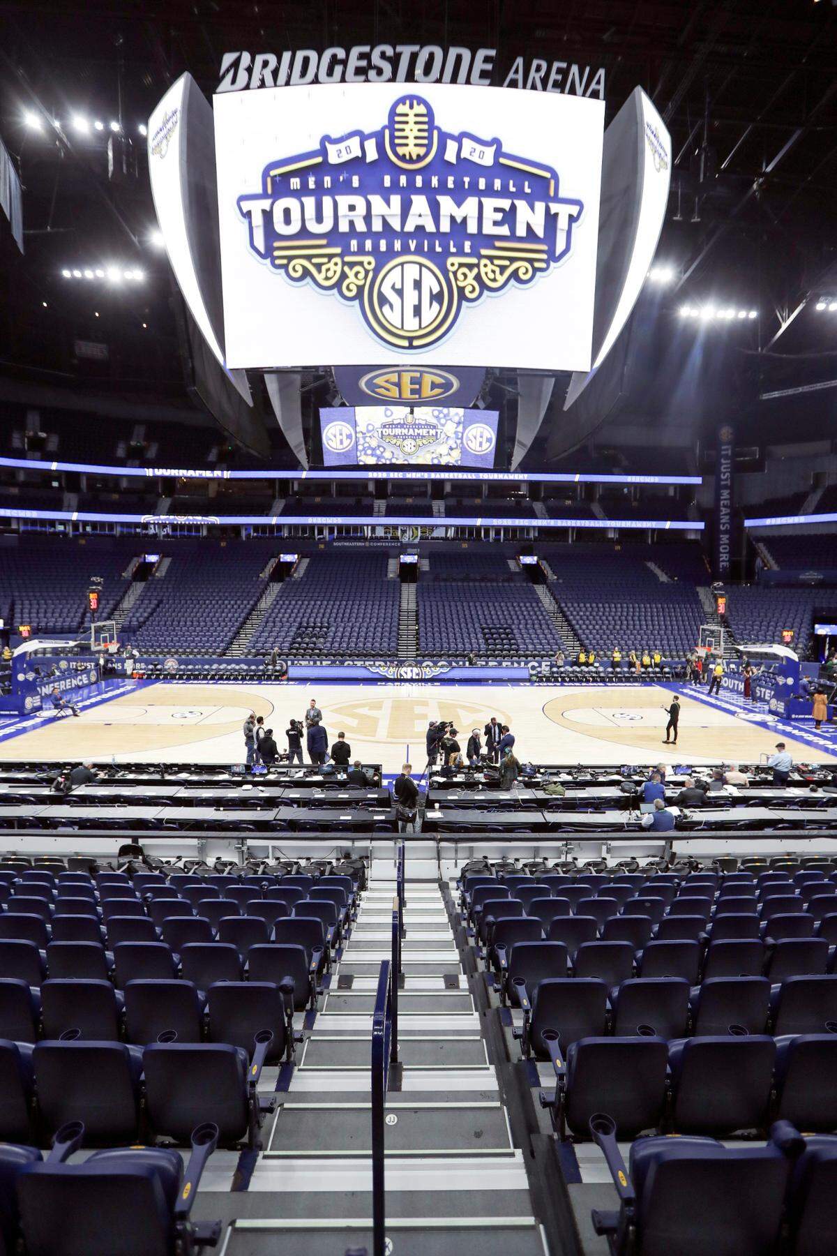 The SEC Tournament begins Wednesday at Bridgestone Arena in Nashville.