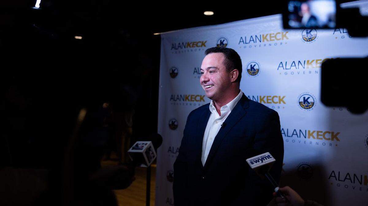 Somerset Mayor Alan Keck, who announced a bid for the 2023 GOP nomination for governor on Monday.