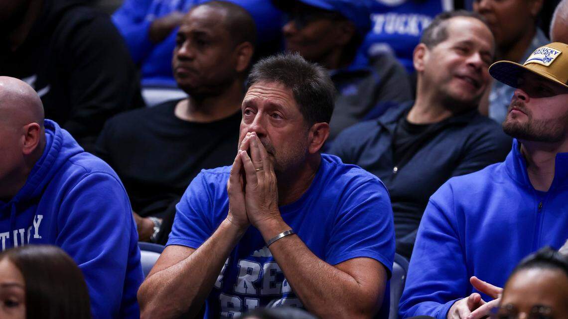 John Calipari laments another early exit in an all-blue Nashville. ‘I felt for the fans.’