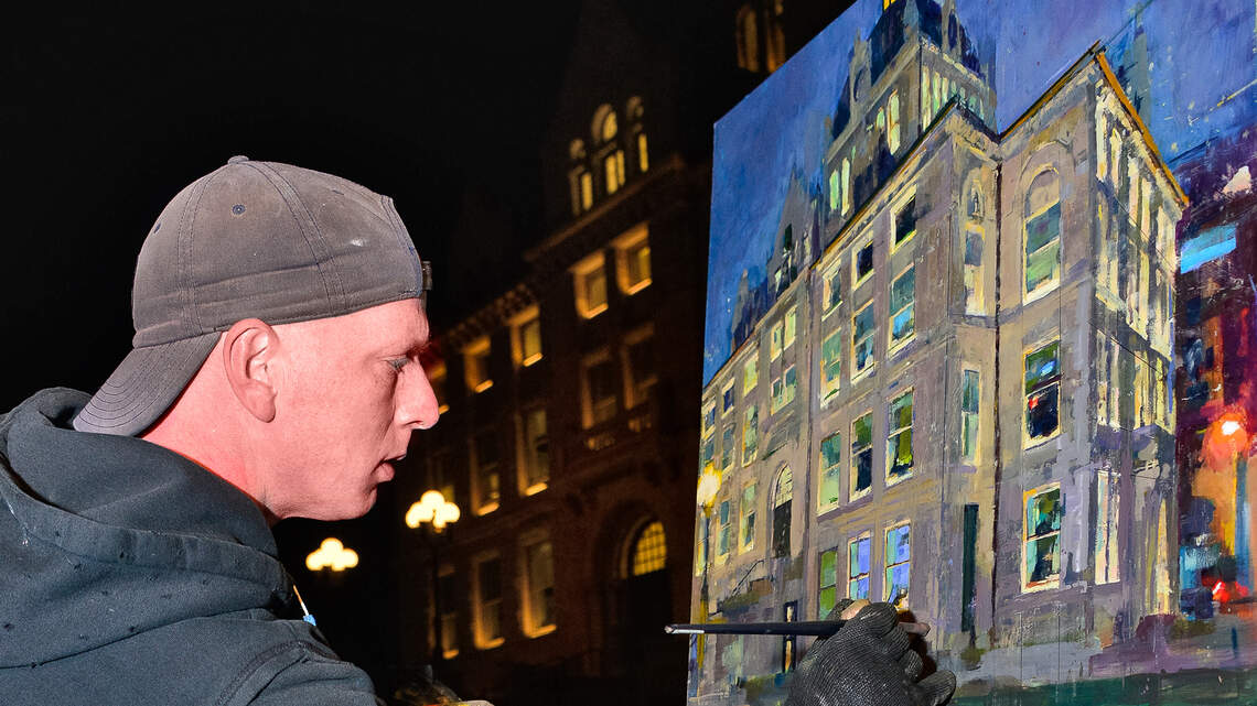 Newcomer captures Lexington in stunning art. Here’s how that happens.